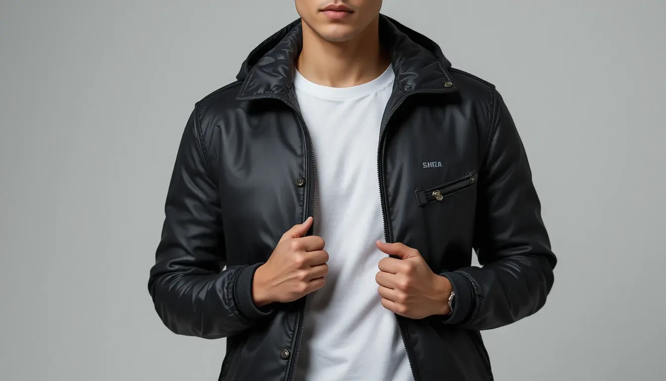 Foto produk jaket dengan model profesional - Foto Produk Profesional di Bandung oleh Bandung Fotografi